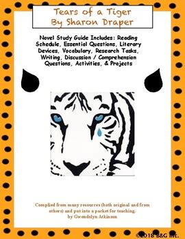 Tears of a Tiger Test Flashcards 